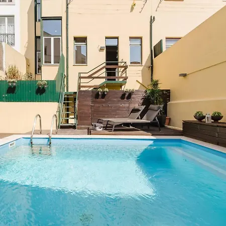 Lejlighed Chiado Gem Private Pool & Patio Retreat Lisboa