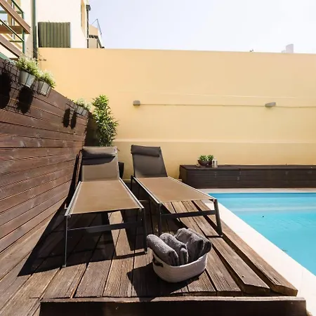 Chiado Gem Private Pool & Patio Retreat Διαμέρισμα Lisboa